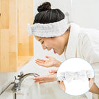 Set 6 Polsini Assorbenti per Lavaggio Viso e Capelli